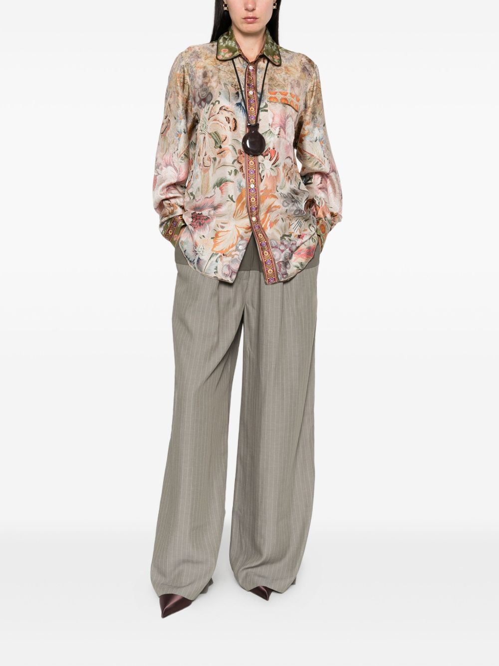 Pierre Louis Mascia Shirts Beige