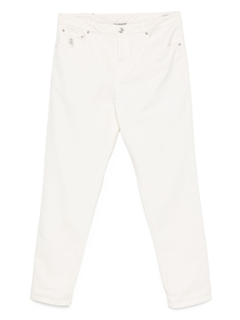 Brunello Cucinelli Trousers White