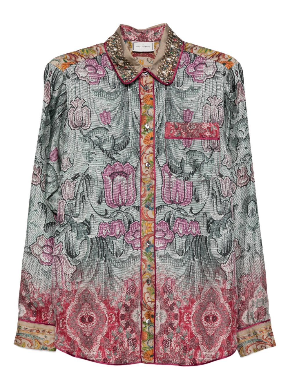 Pierre Louis Mascia Shirts Clear Blue