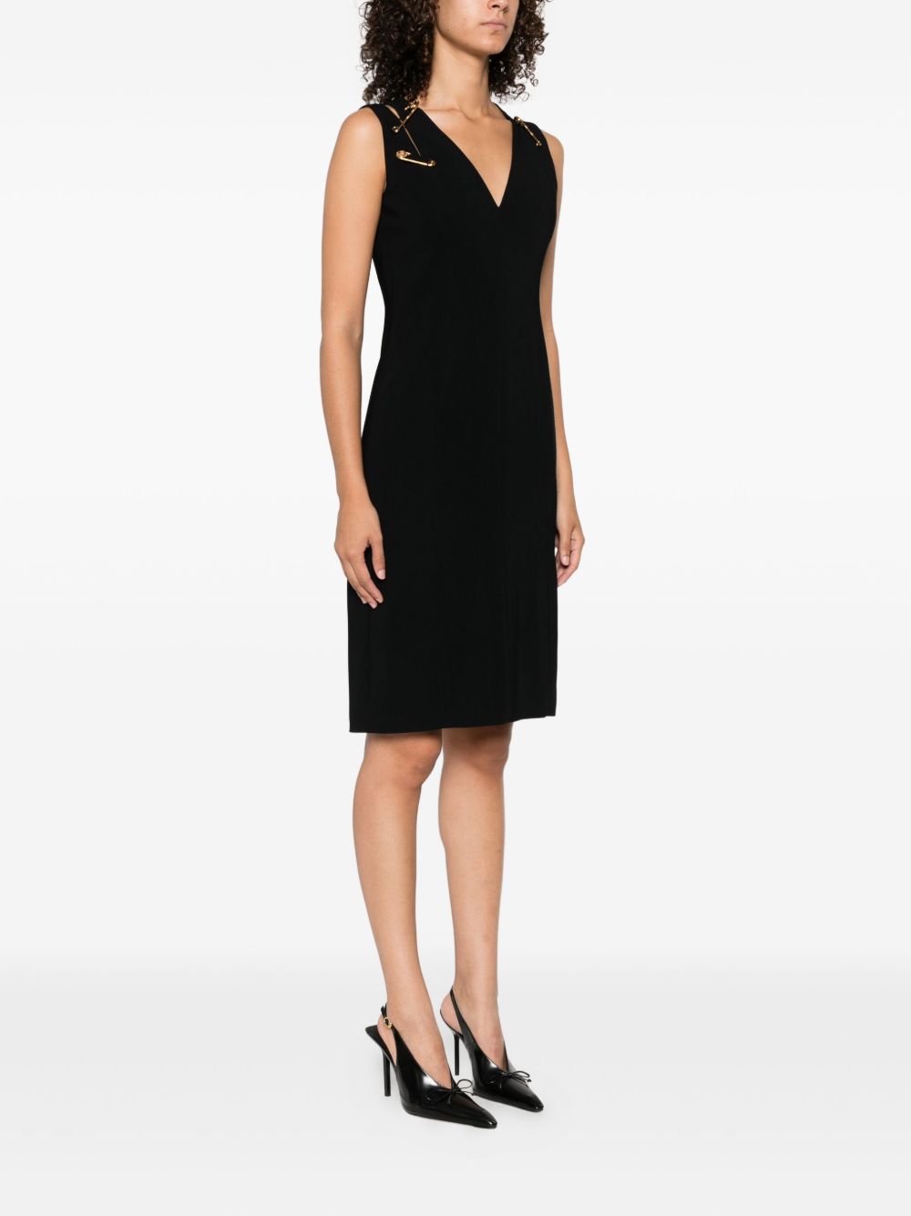 Versace Cocktail Dress Responsible Techno Cady Stretch