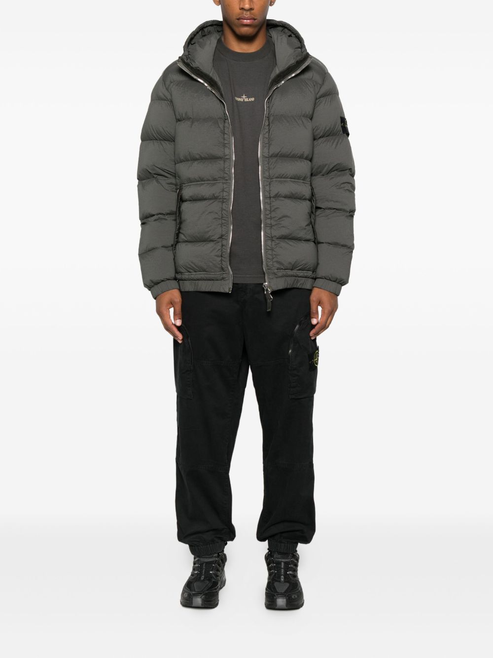 Stone Island Coats Grey