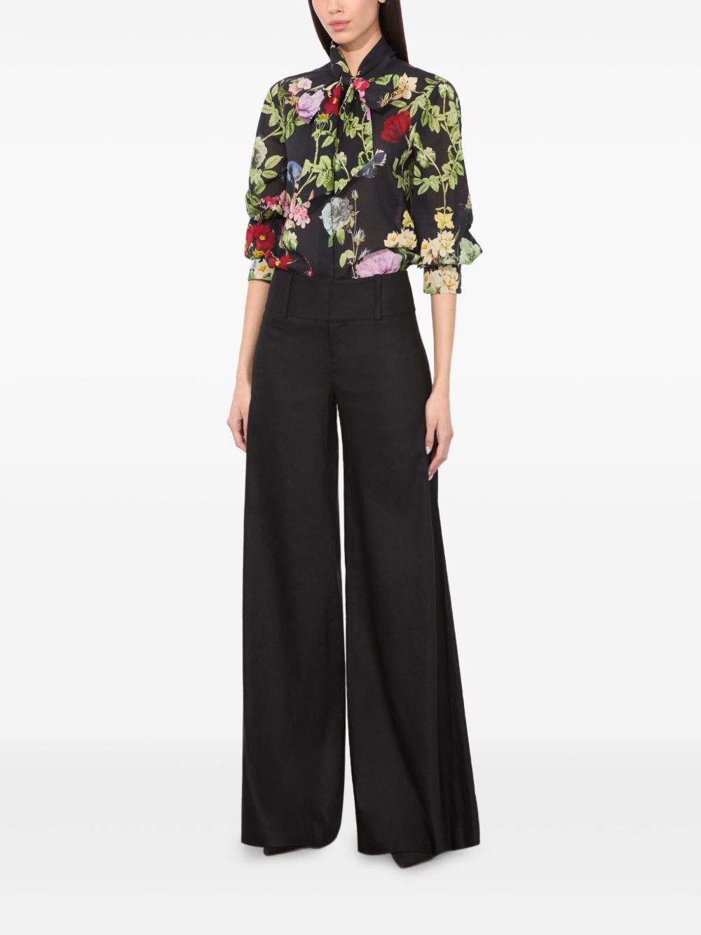Alice + Olivia Shirts Black