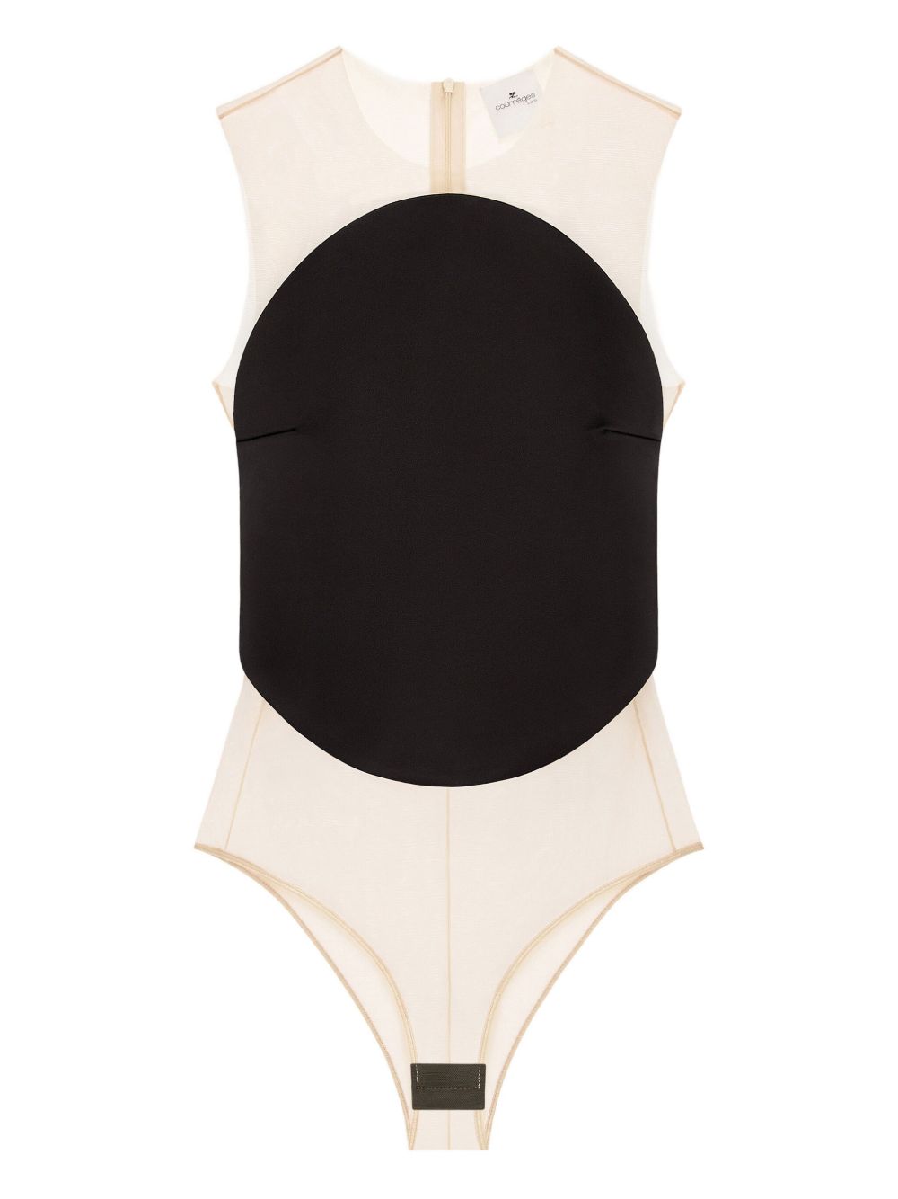 COURREGES PRE Top Black