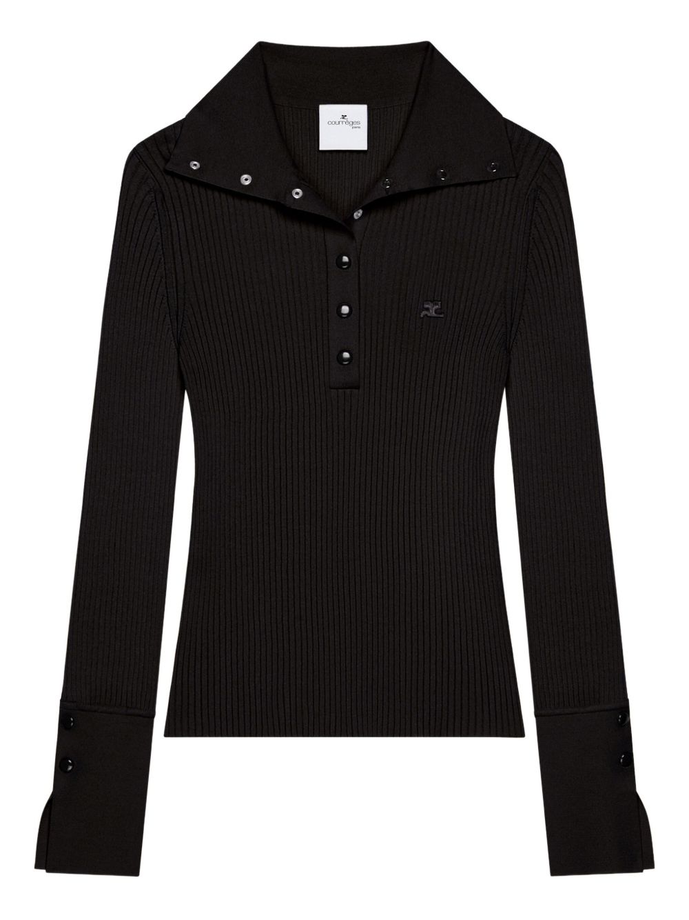 COURREGES PRE T-shirts and Polos Black