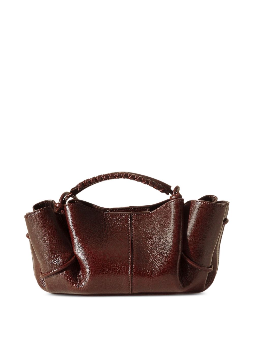 Hereu mini Arta ruched leather tote bag