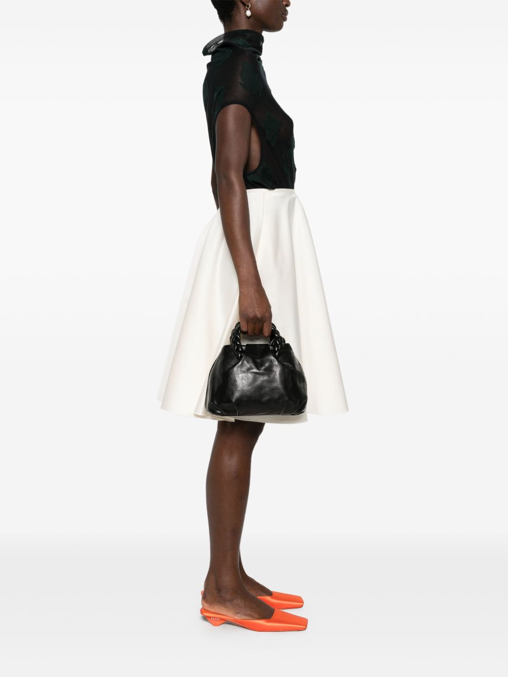 Hereu leather tote bag