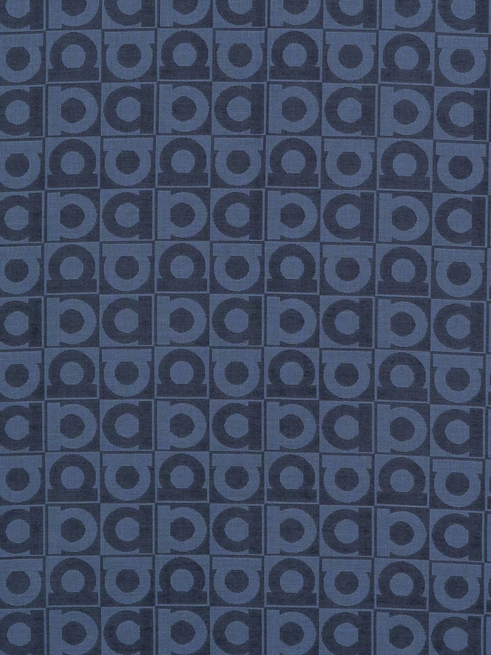 Ferragamo Printed wool scarf