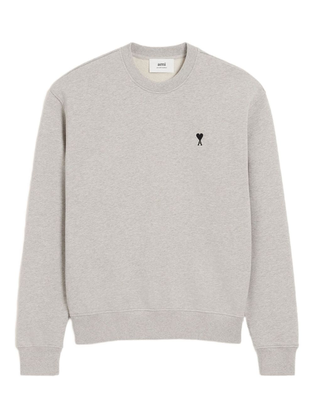 Ami Paris Sweaters Light Grey