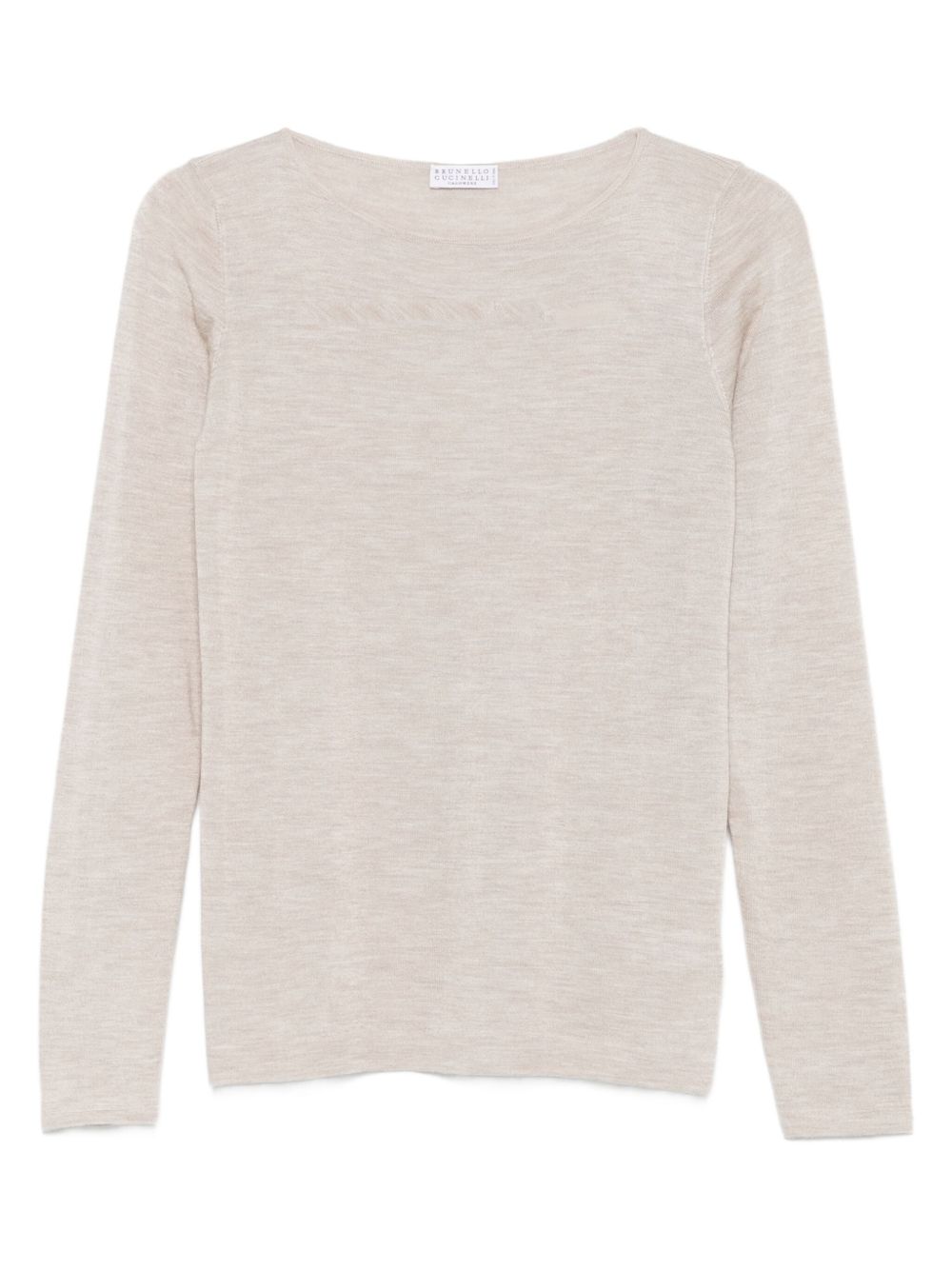 Brunello Cucinelli Sweaters Leather Brown