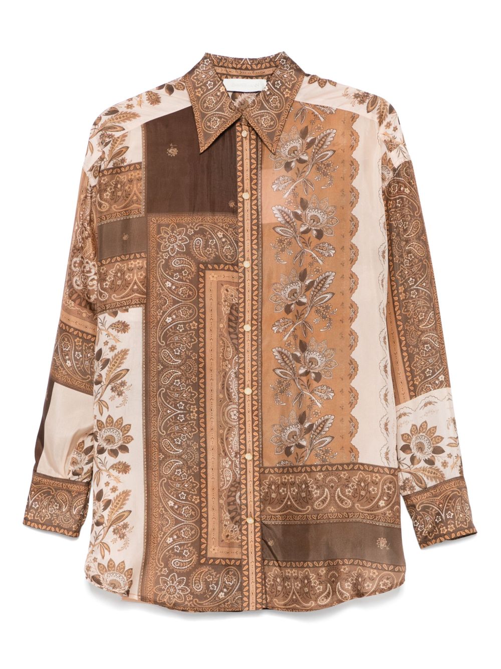 Zimmermann Shirts Brown