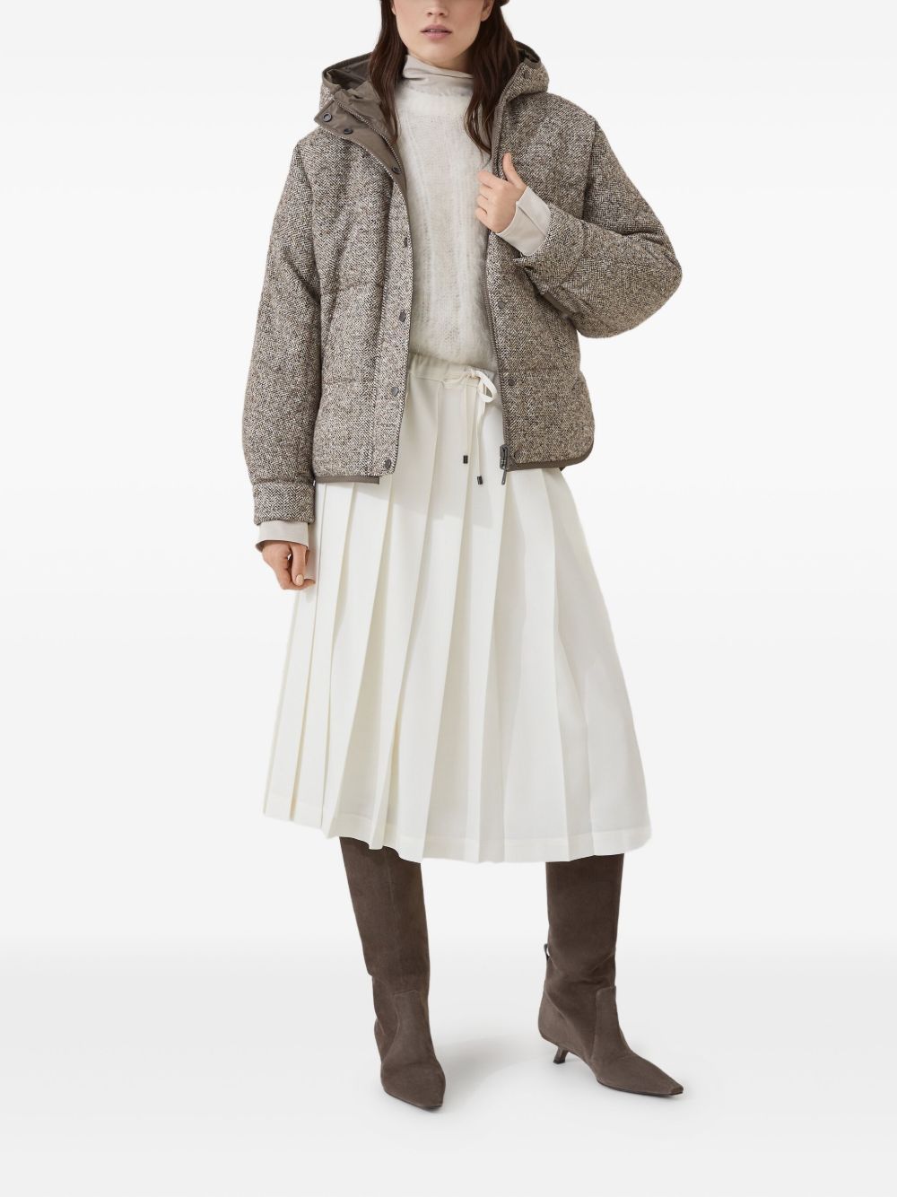 Brunello Cucinelli Coats Beige