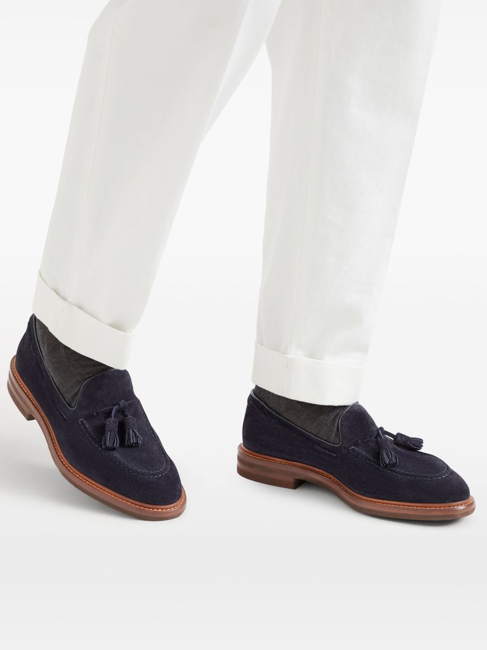 Brunello Cucinelli Flat shoes Blue