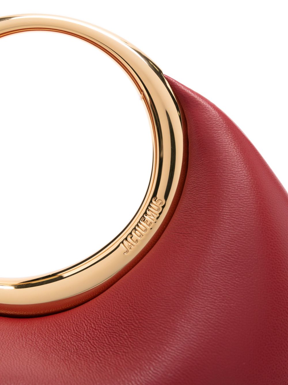 JACQUEMUS Little Calino Mini bag with ring handle.