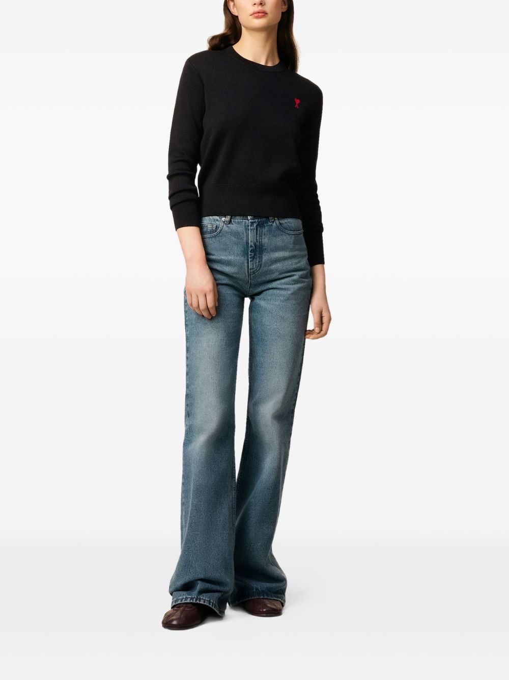Ami Paris Sweaters Black