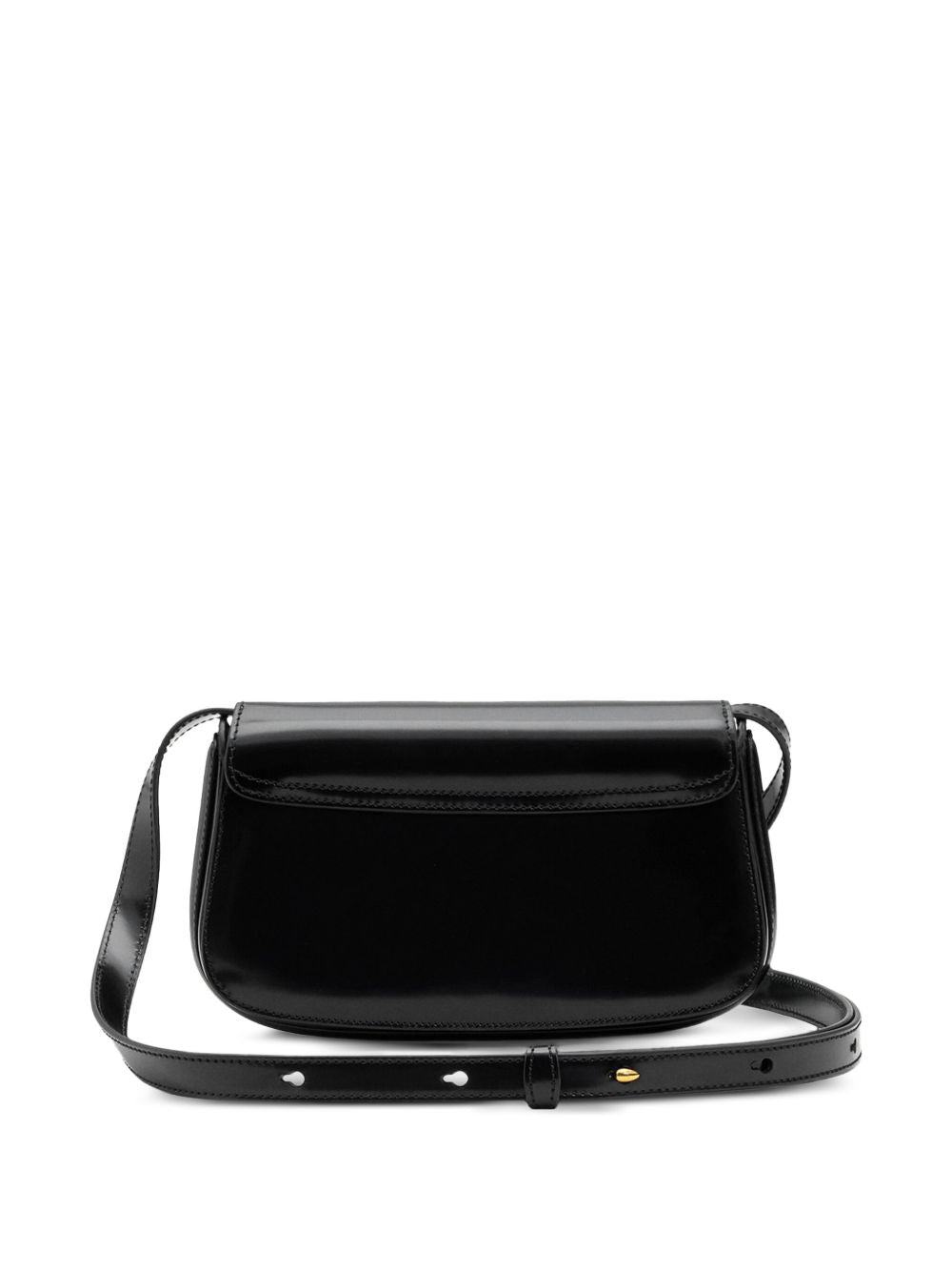 Ami Paris Glazed Leather Small Crossbody Paris Paris Bag