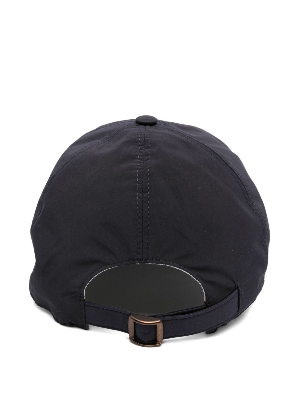 Brunello Cucinelli Water-repellent microfiber baseball cap with embroidered logo