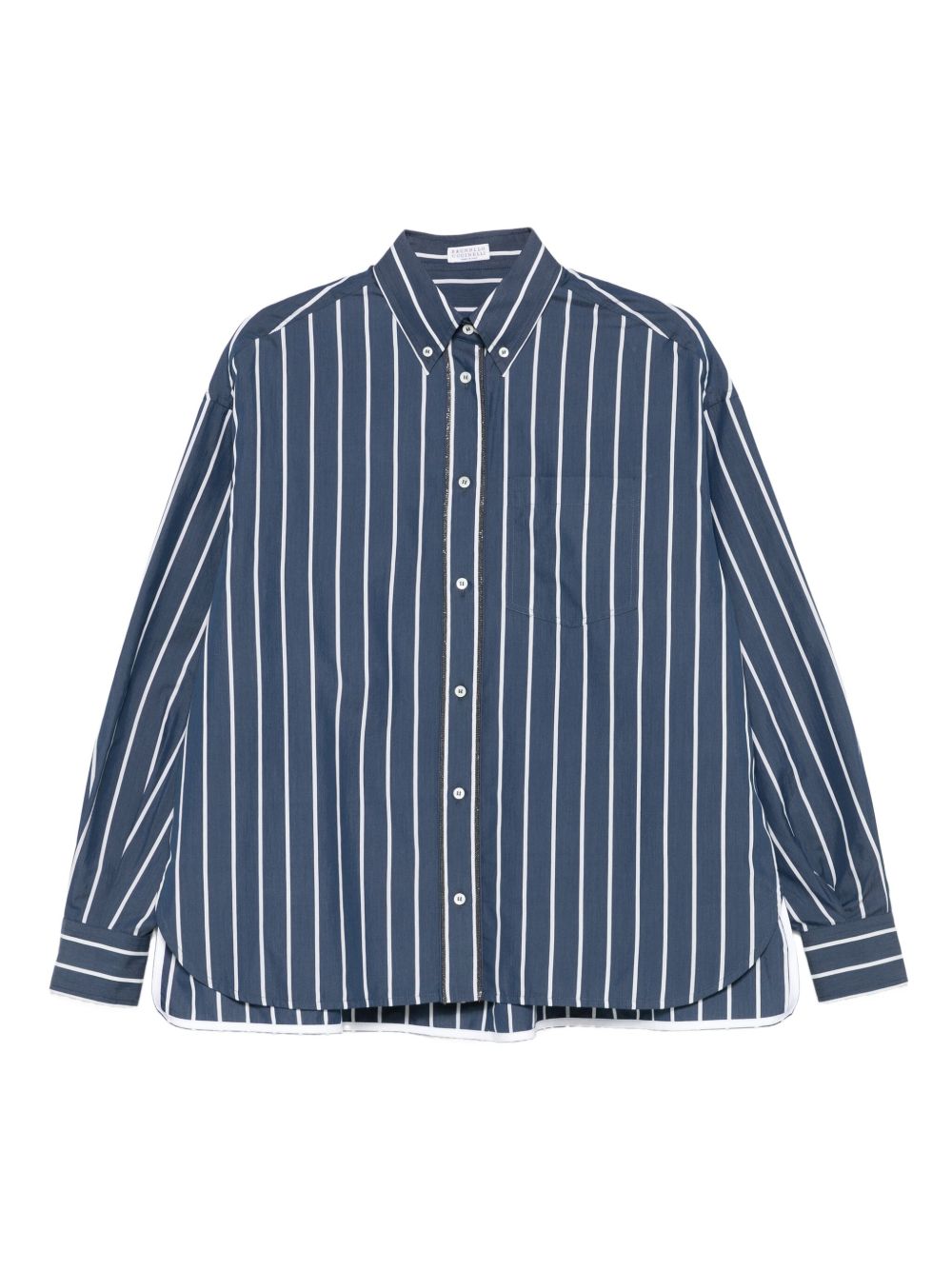 Brunello Cucinelli Shirts Blue