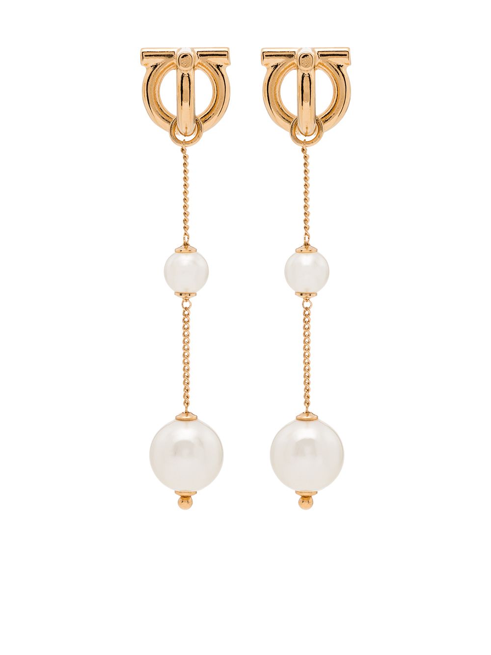 Ferragamo Gancini earrings