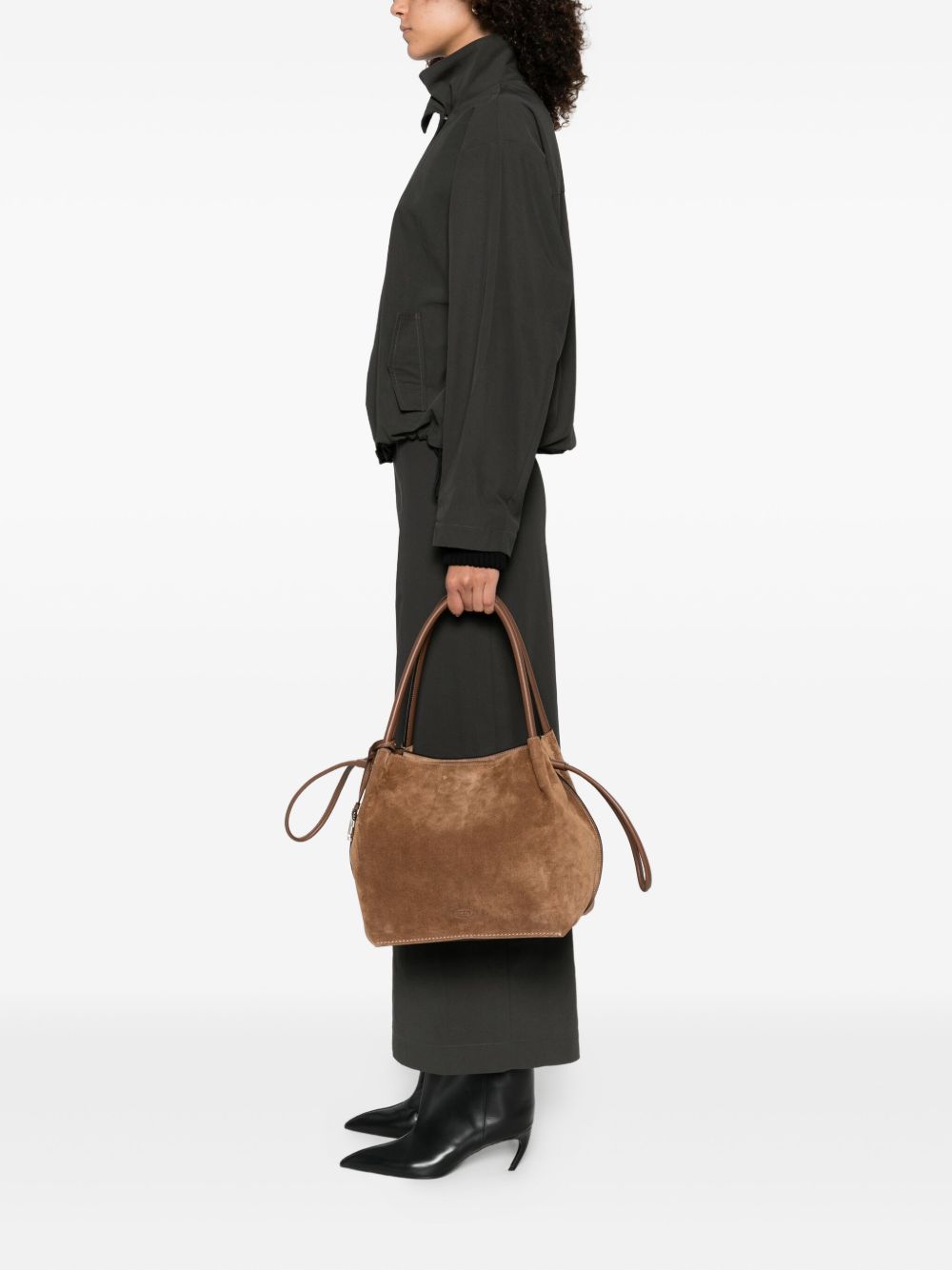 Tod's Suede tote bag