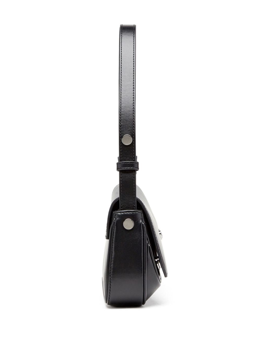 Diesel Play-Semi gloss leather clutch