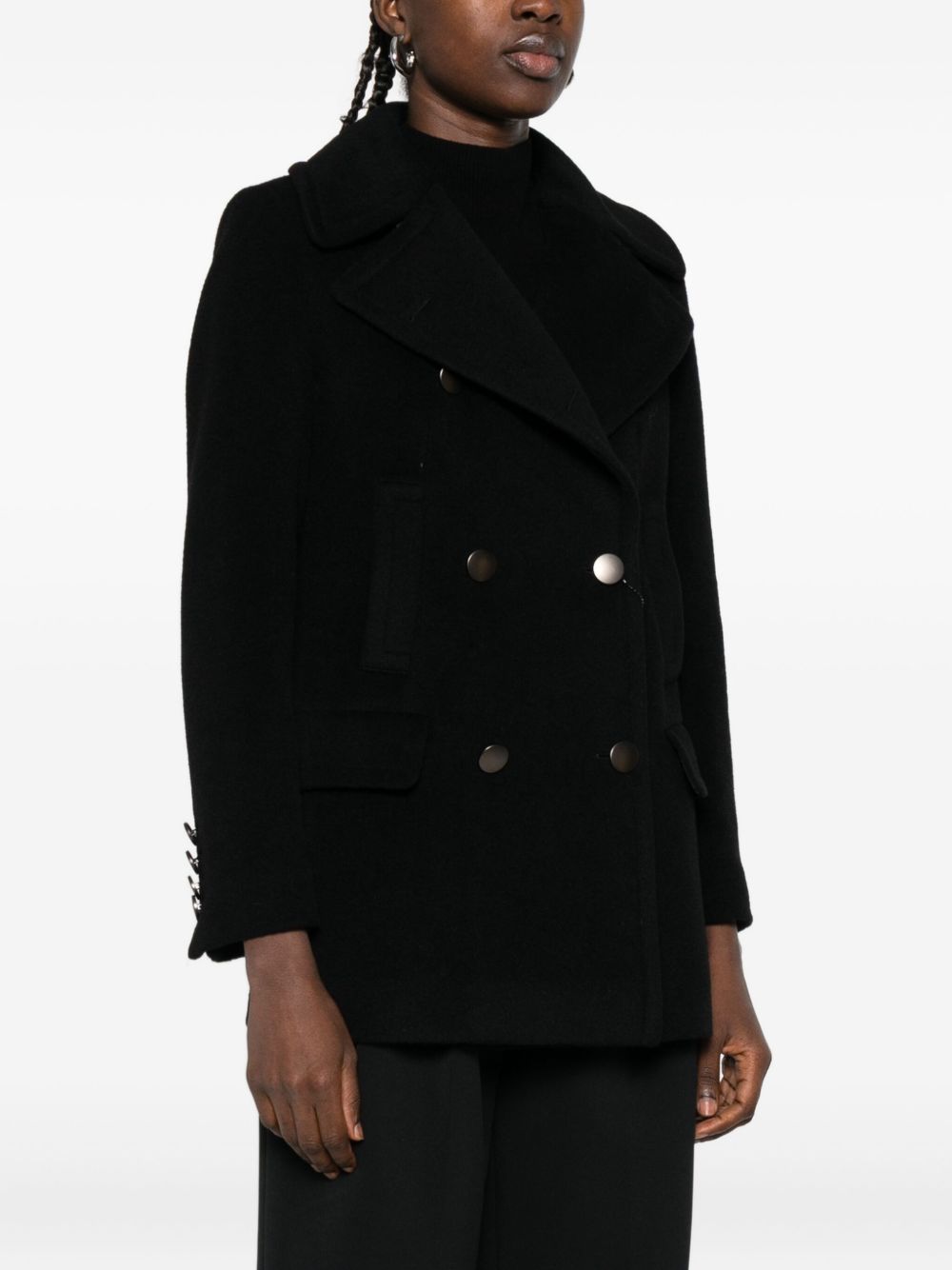 Tagliatore Coats Black