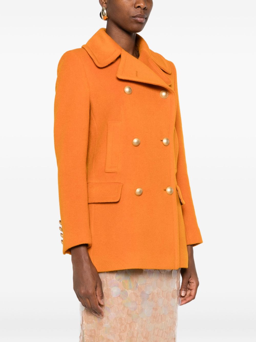 Tagliatore Coats Orange