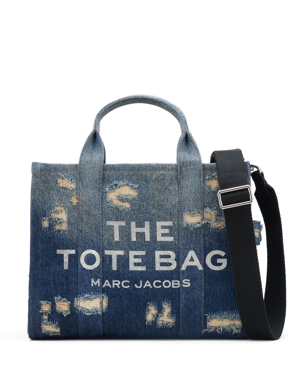 Marc Jacobs The Rip and Repair Denim Medium Tote Bag