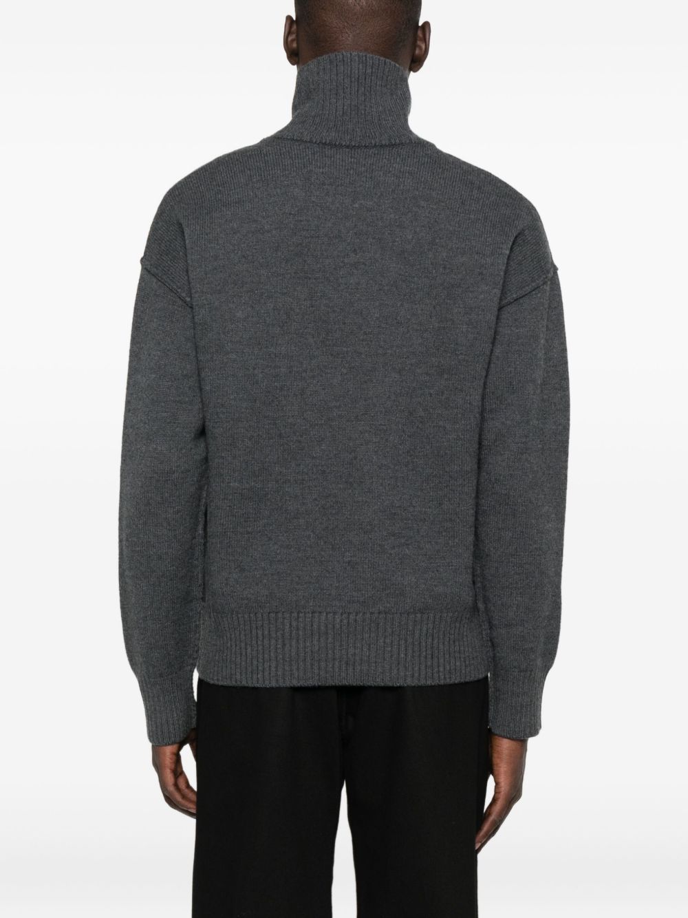 Ami Paris Sweaters Grey