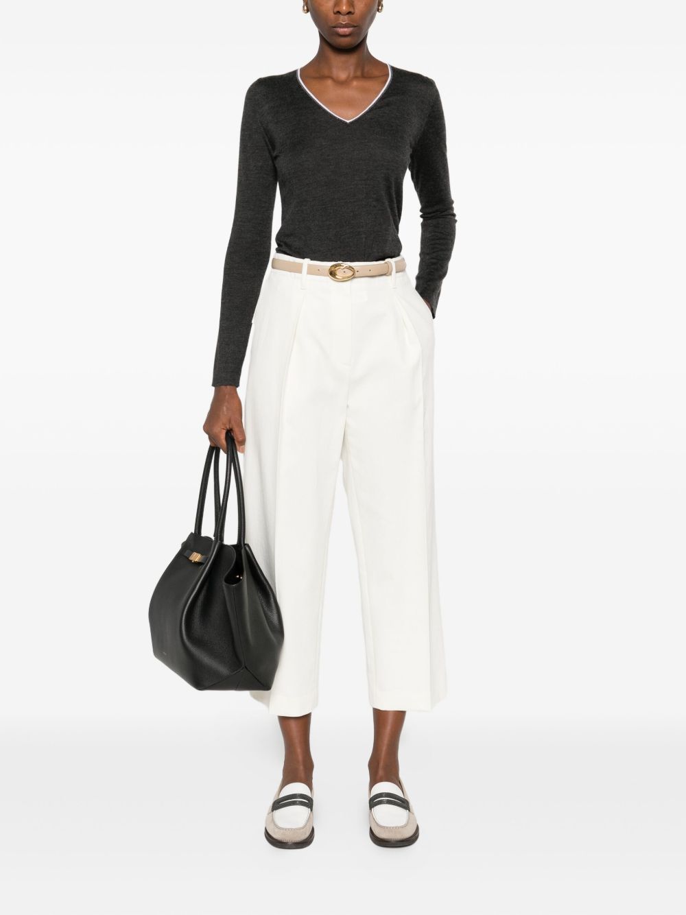 Brunello Cucinelli Trousers White