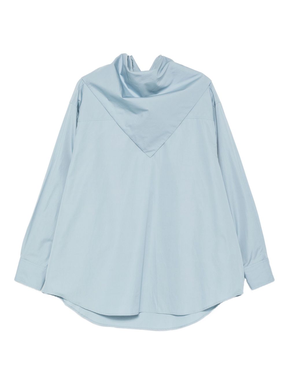 Ami Paris Shirts Clear Blue