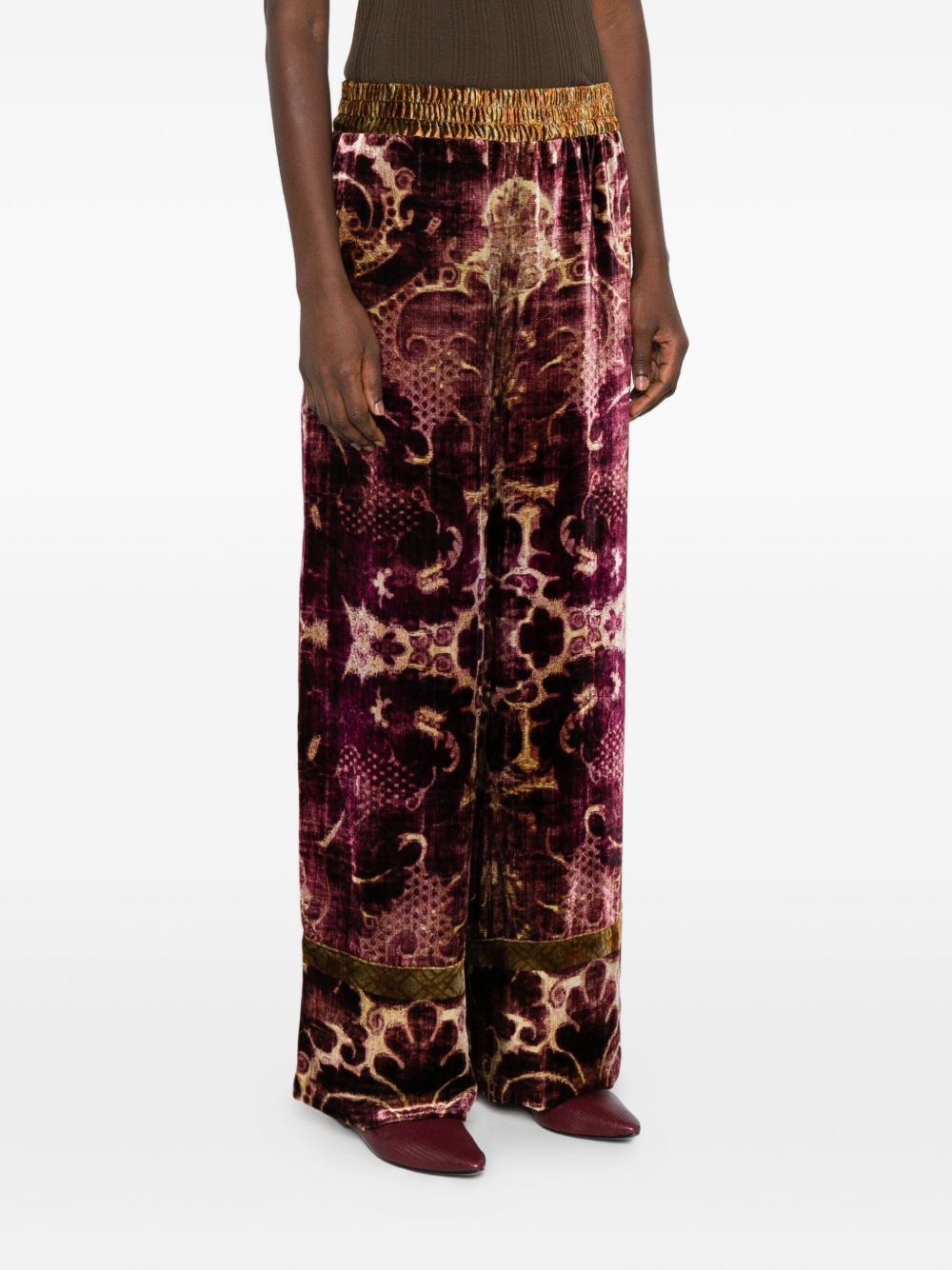 Pierre Louis Mascia Trousers Bordeaux
