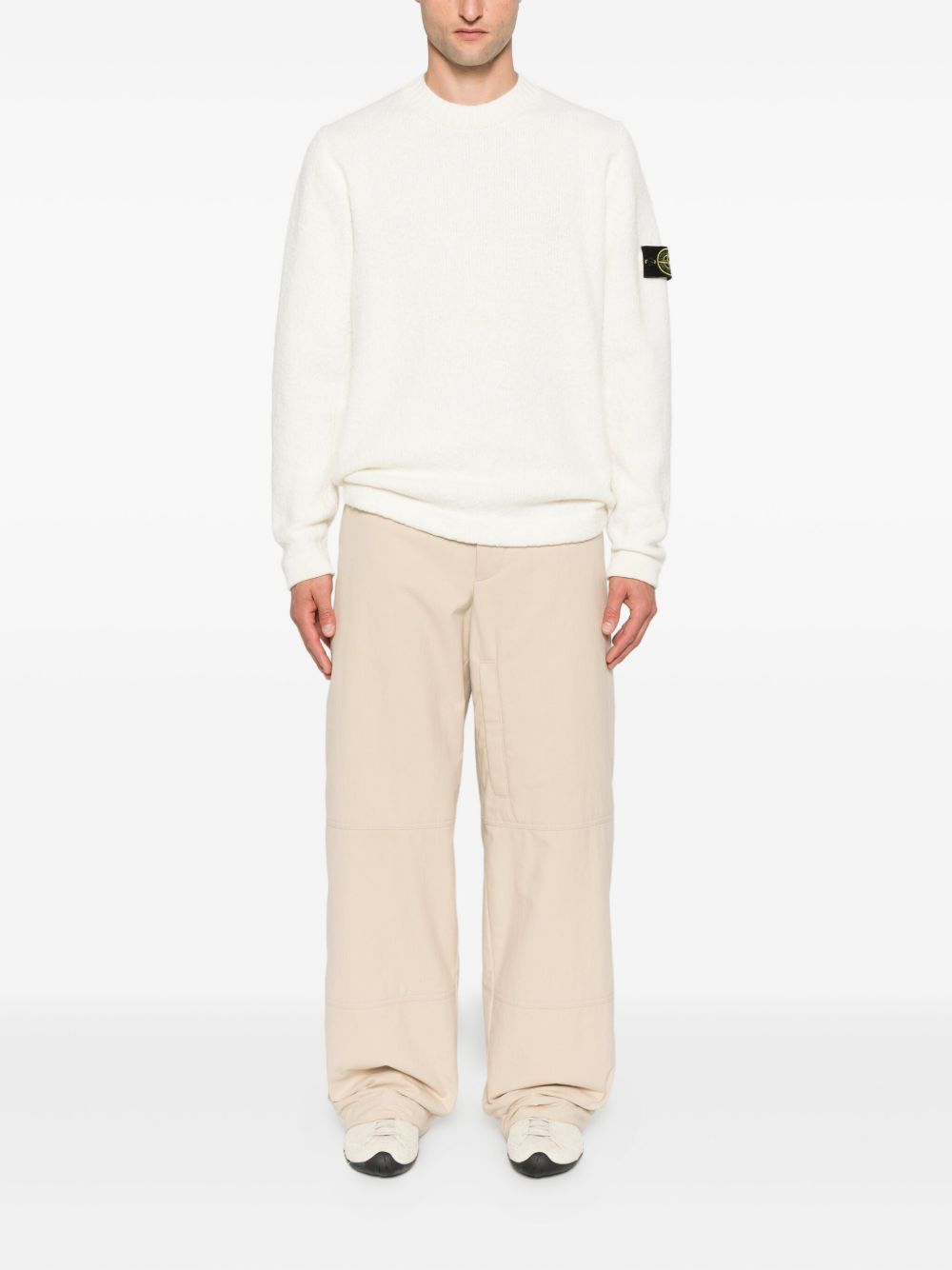 Stone Island Sweaters Ivory