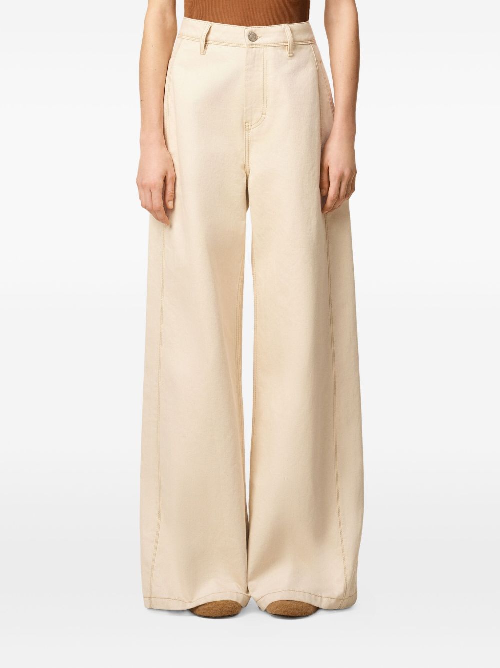 Ami Paris Jeans Beige