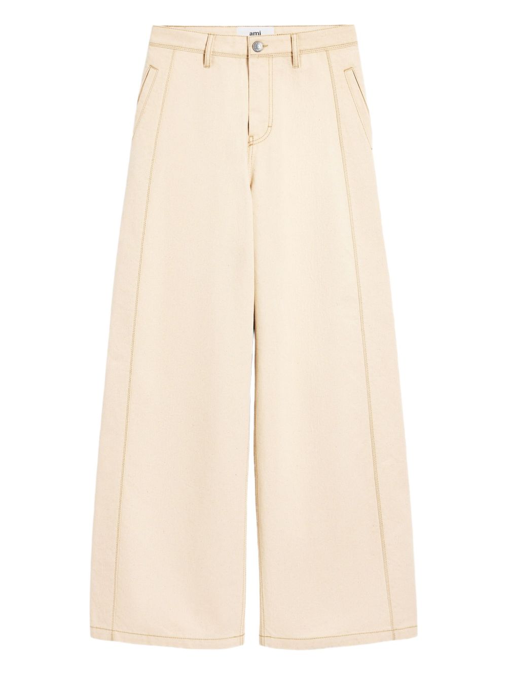 Ami Paris Jeans Beige