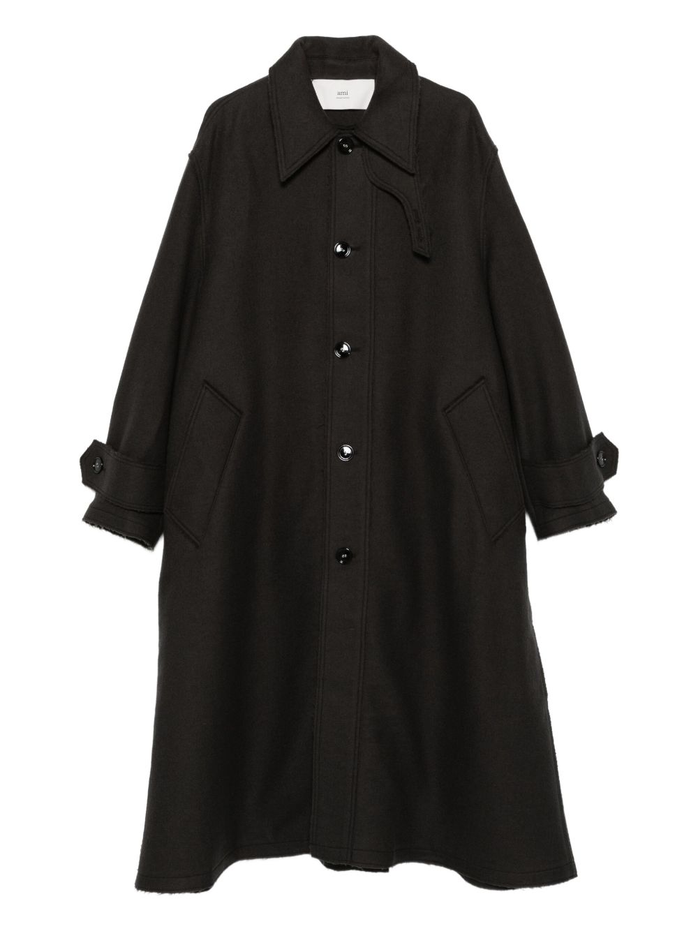 Ami Paris Coats Grey