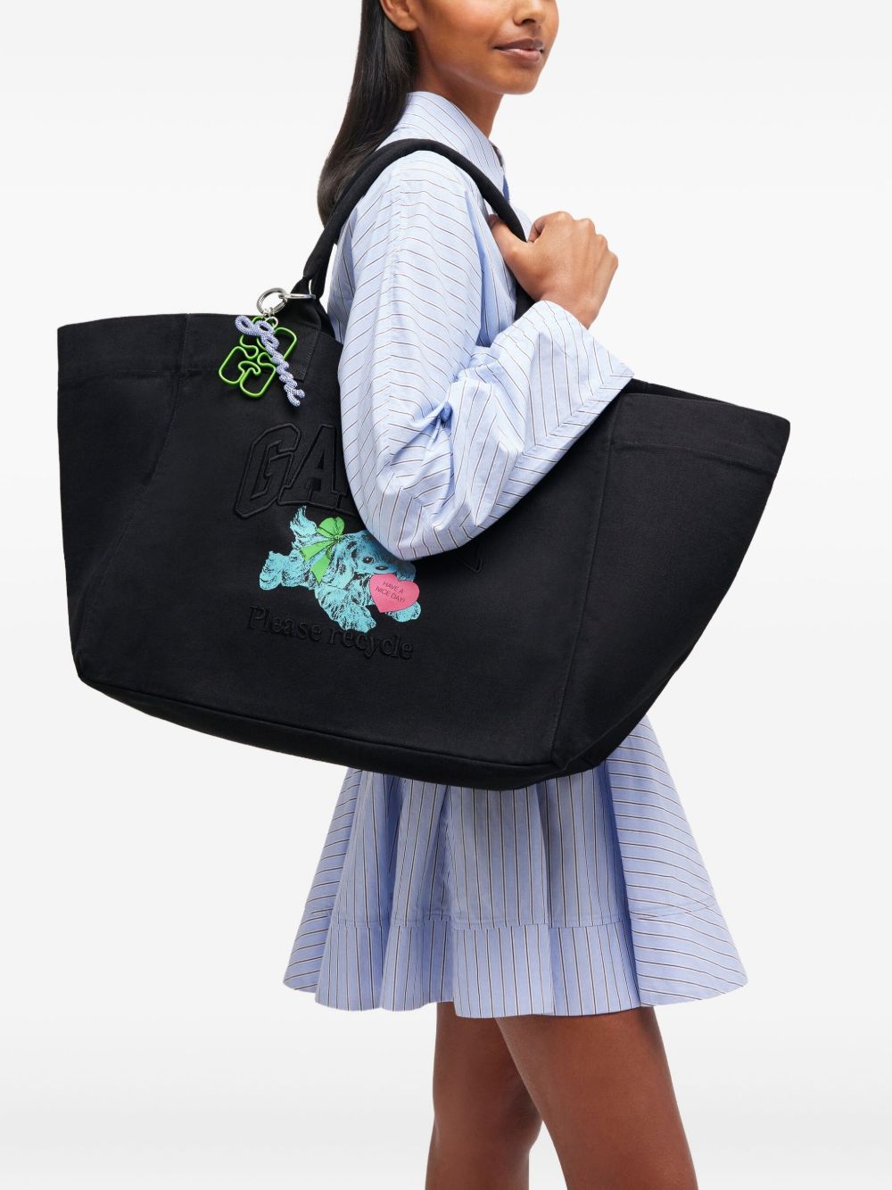 Ganni Puppy XXL Tote