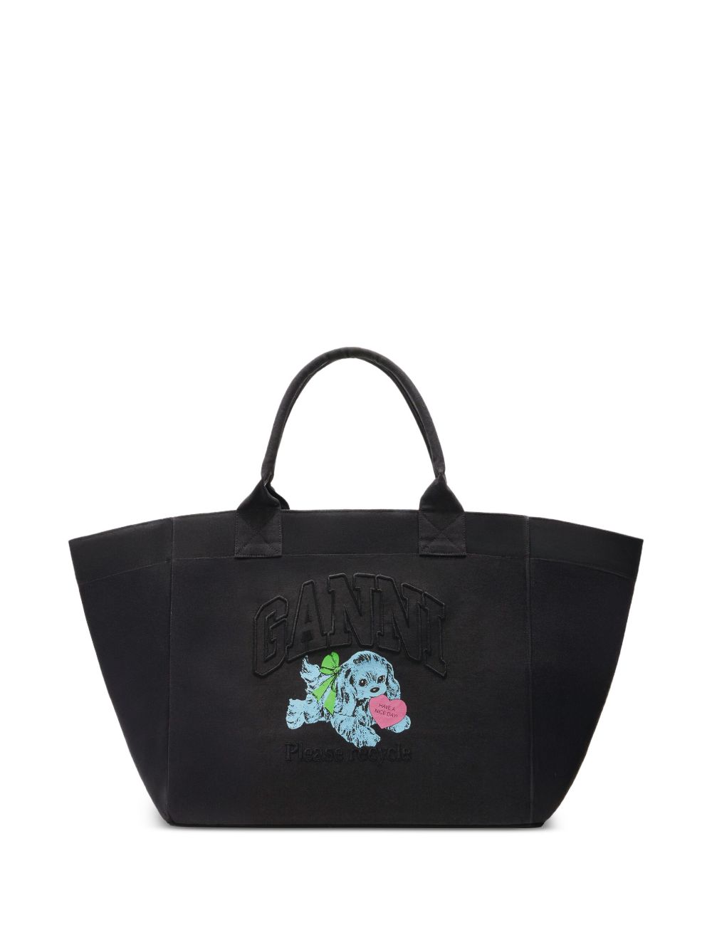 Ganni Puppy XXL Tote