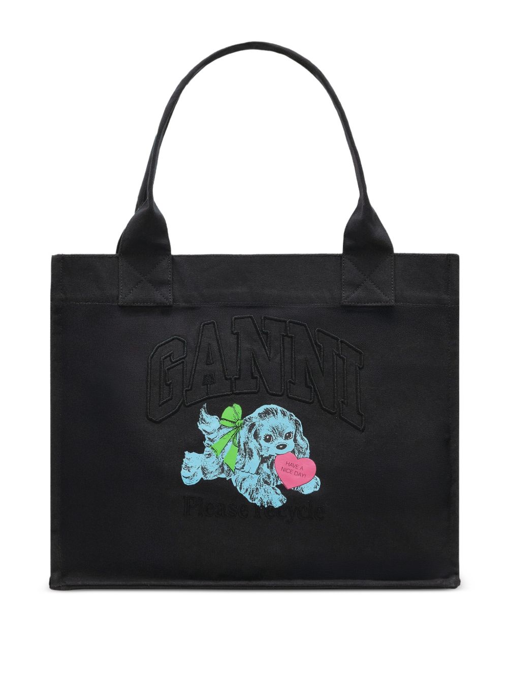 Ganni Puppy Large Tote