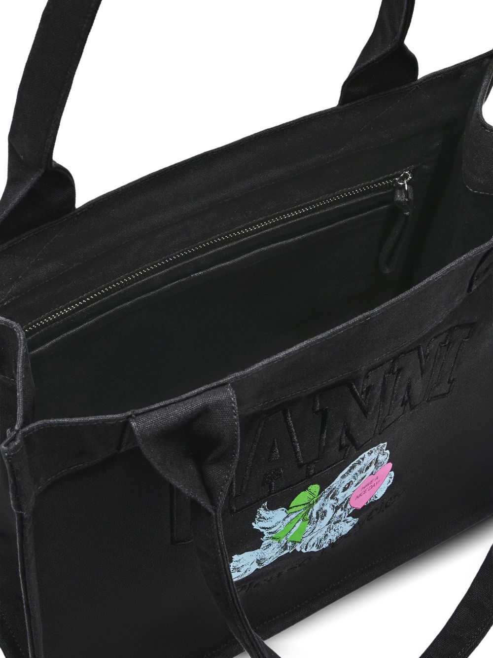 Ganni Puppy Large Tote