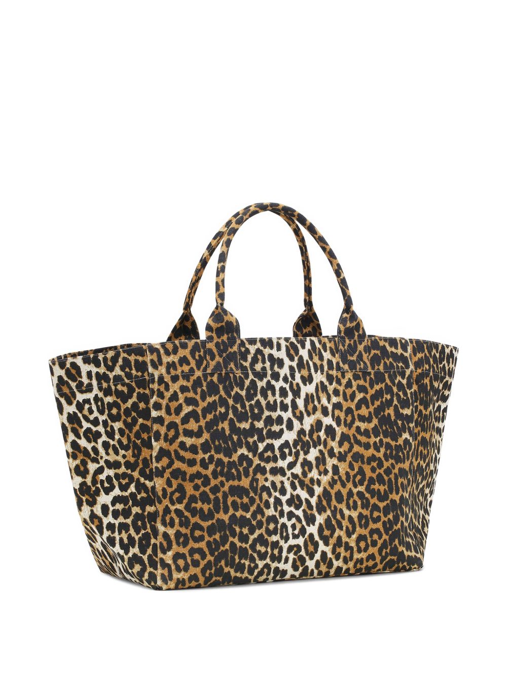 Ganni Leopard XXL Tote