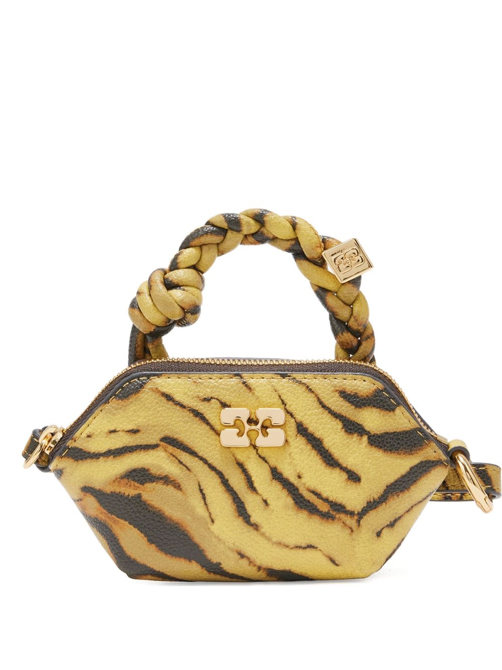 Ganni Zebra Nano Bou Bag