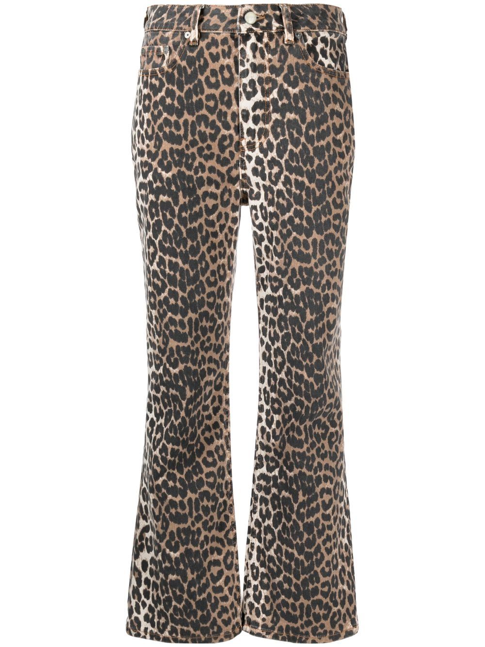 GANNI Jeans Brown
