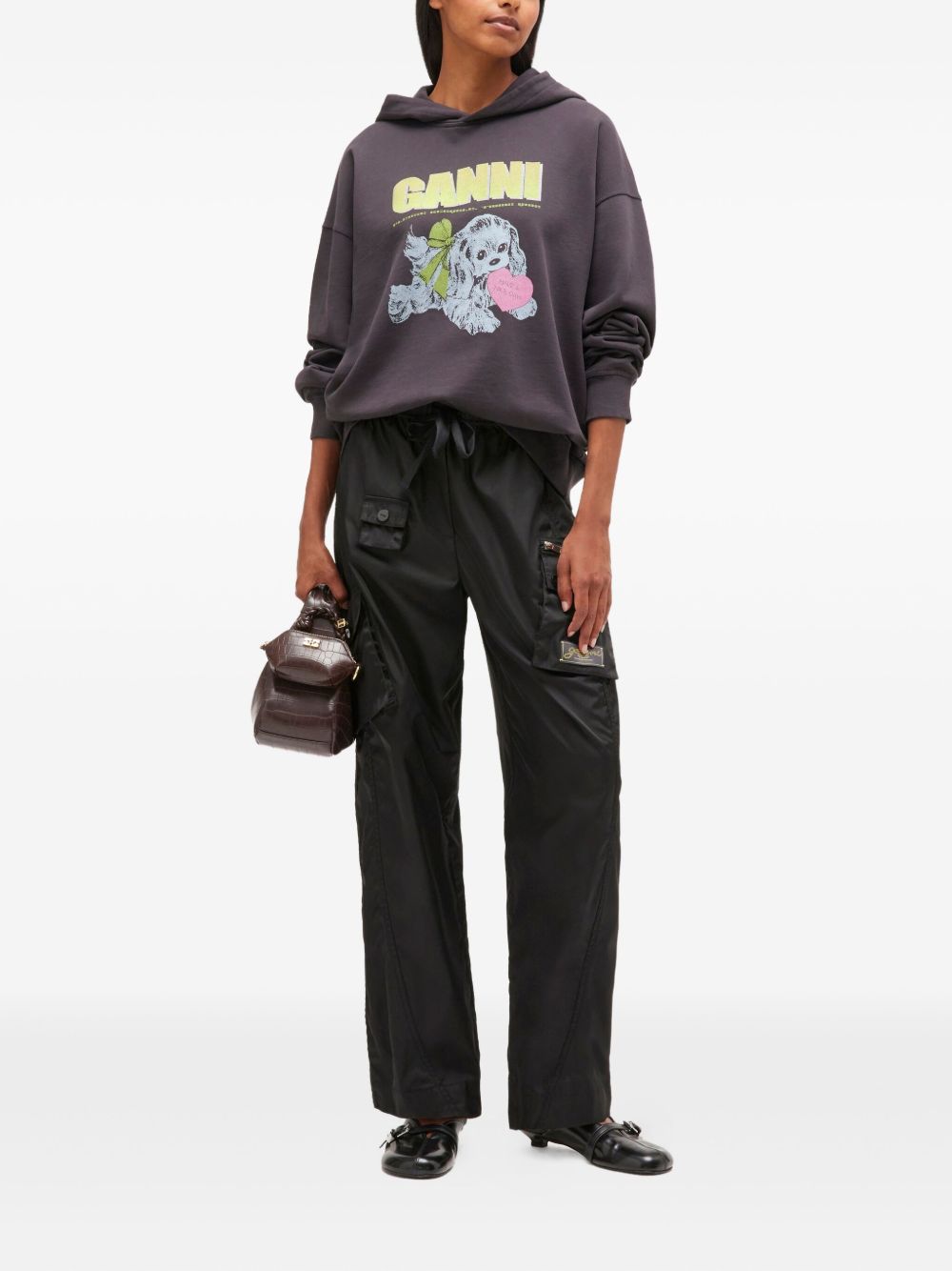 GANNI Sweaters Grey