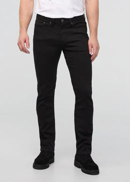DU/ER No Sweat Slim Straight - Black