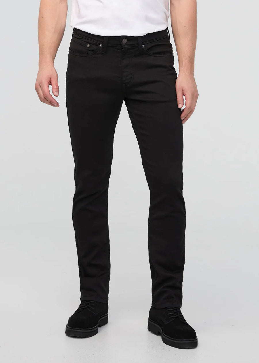 DU/ER No Sweat Slim Straight - Black