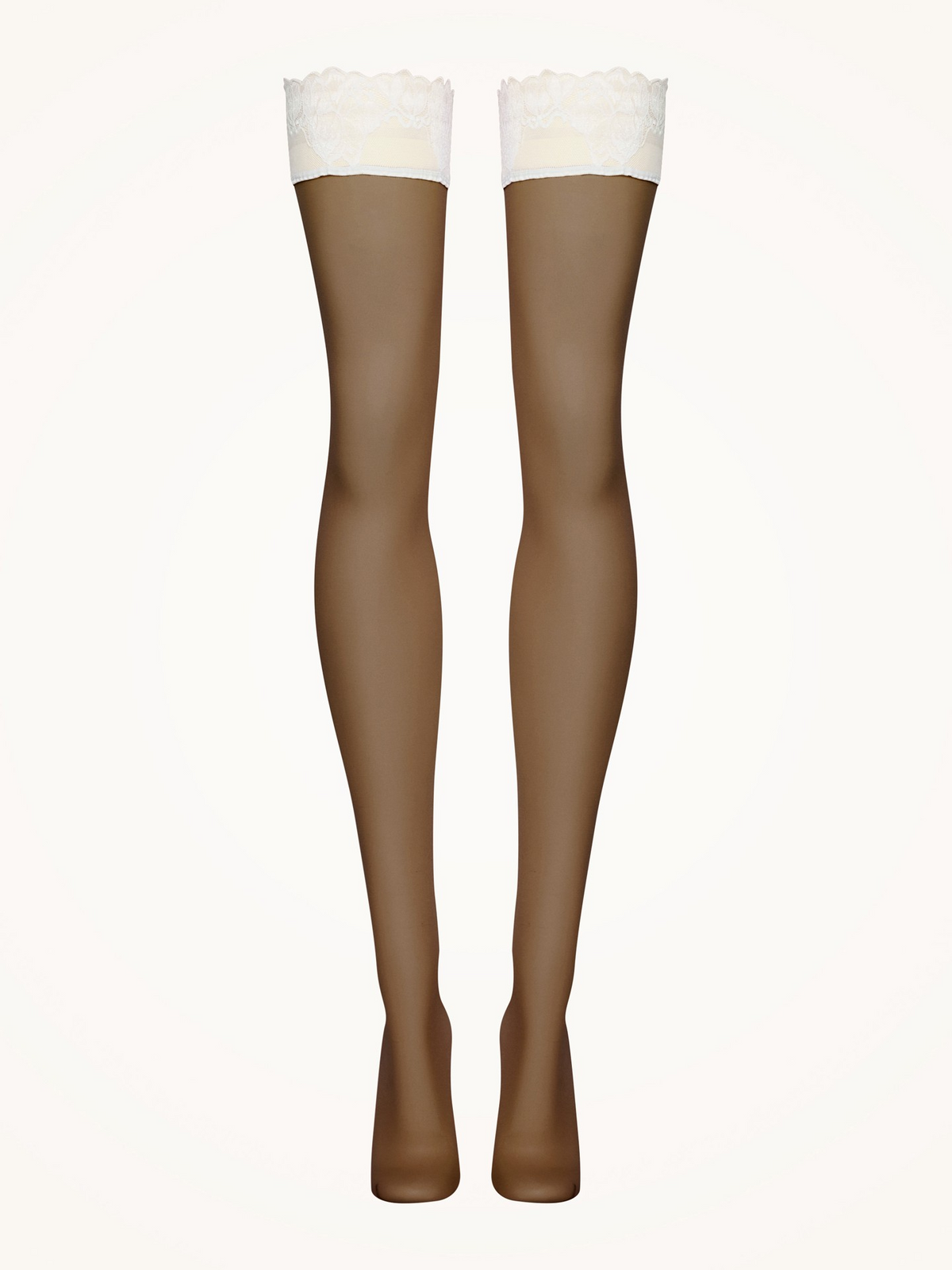 Wolford Nude 8 Lace Stay-Ups