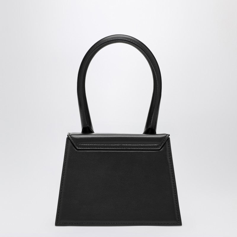 JACQUEMUS Le Chiquito Moyen black leather bag