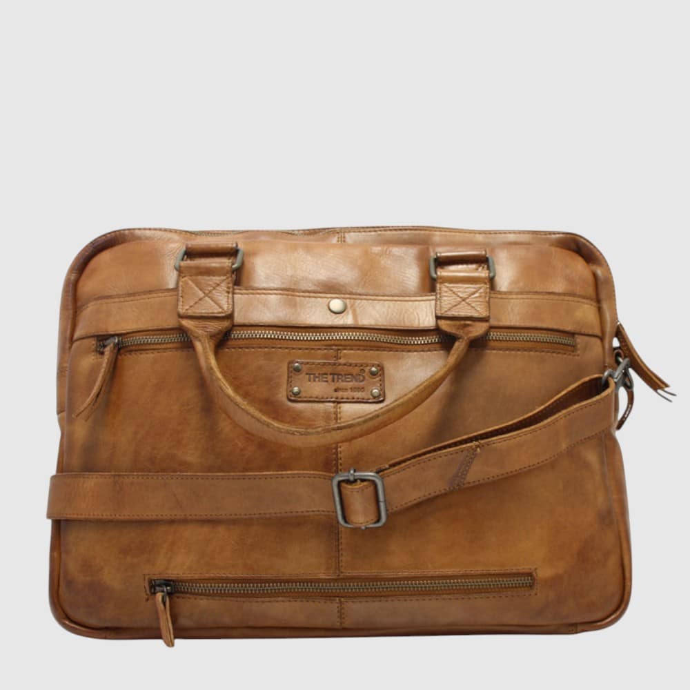 The Trend The Trend Italian Leather Briefcase
