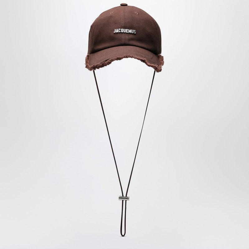 JACQUEMUS The Cap Artichoke brown in cotton
