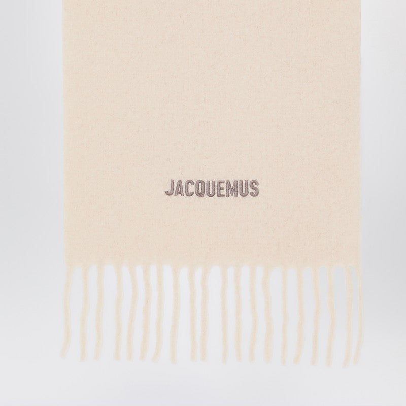 JACQUEMUS The beige Moisson scarf